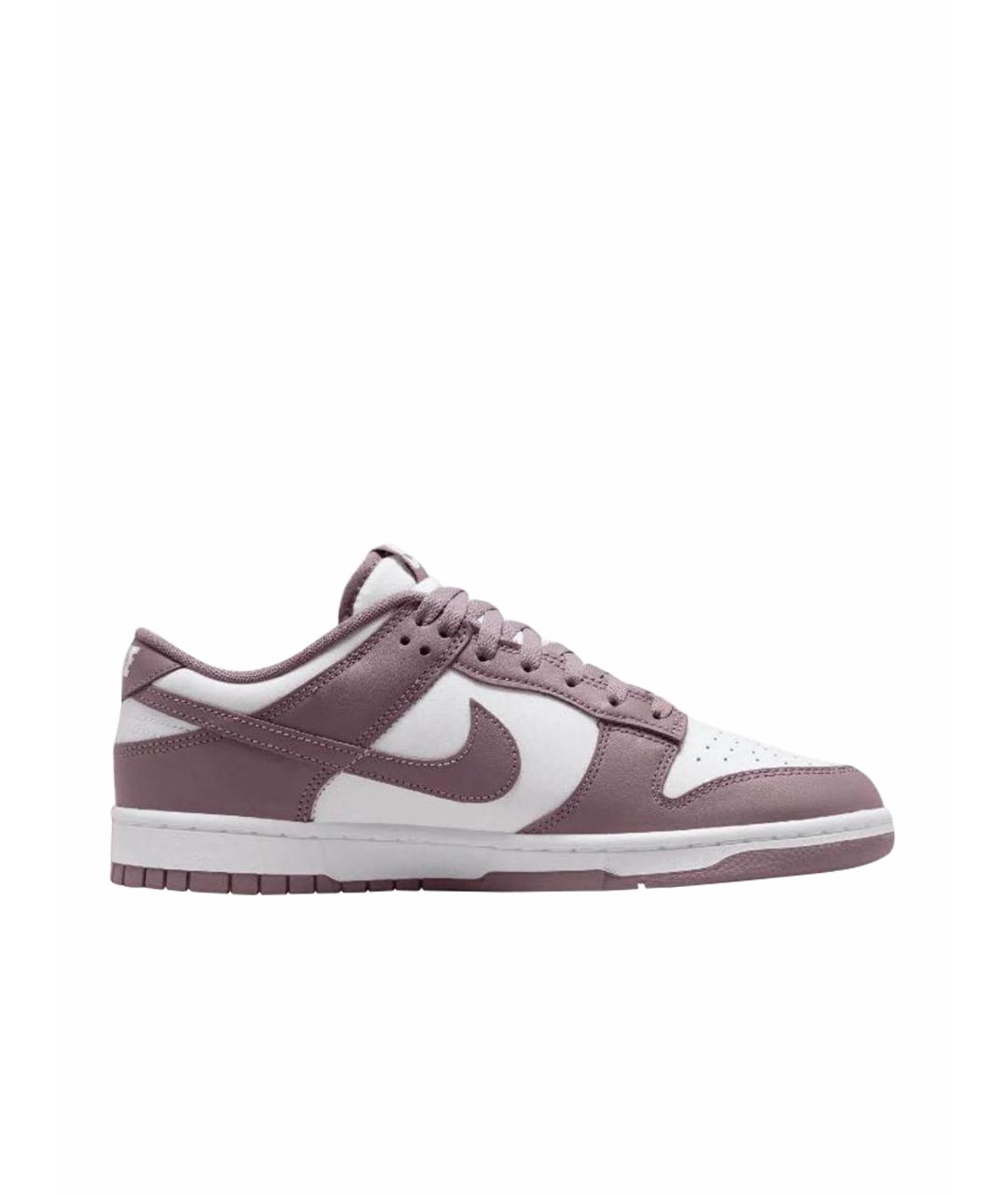 NIKE Фиолетовые кеды из искусственной кожи, фото 1
