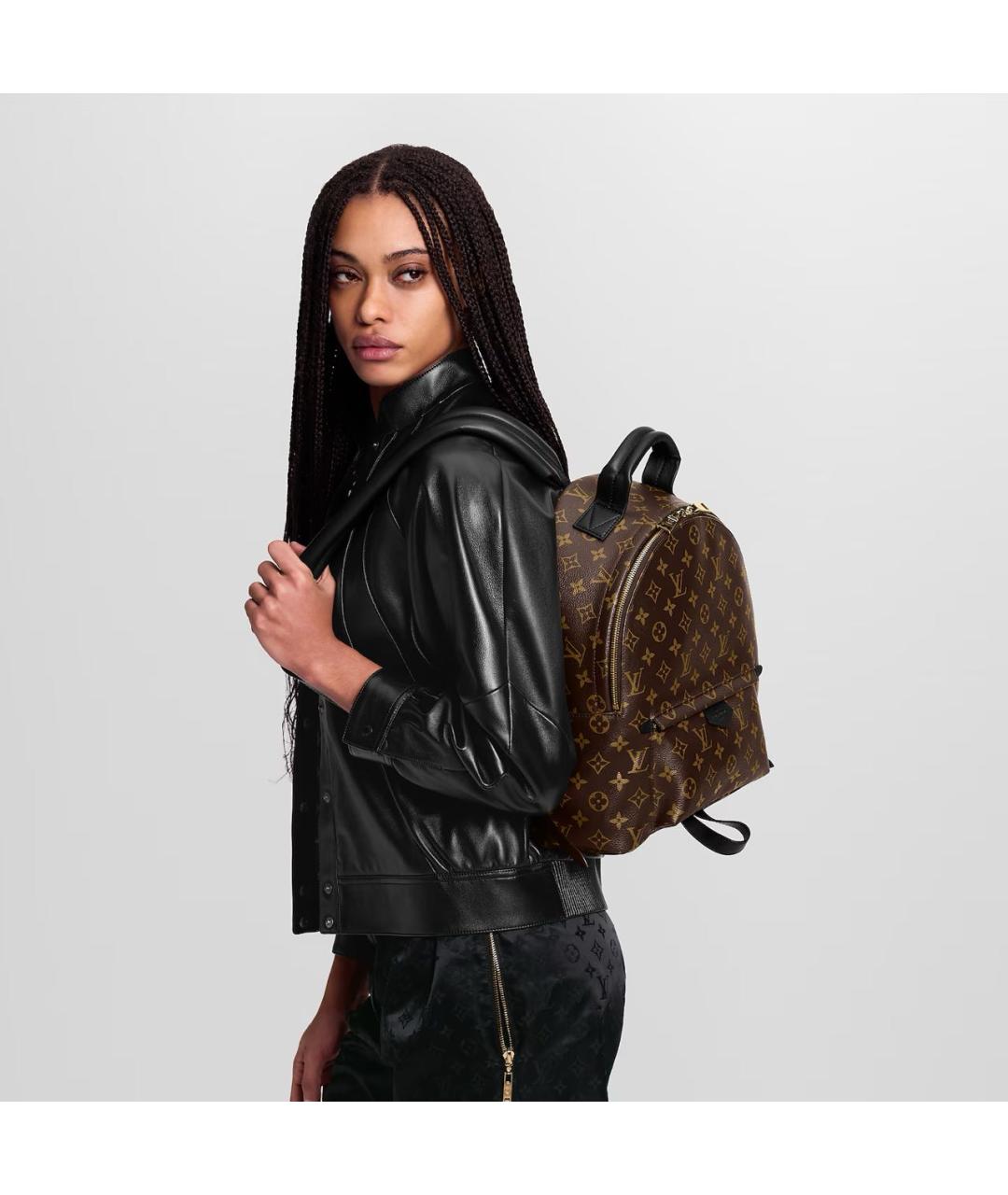 LOUIS VUITTON Коричневый рюкзак, фото 6