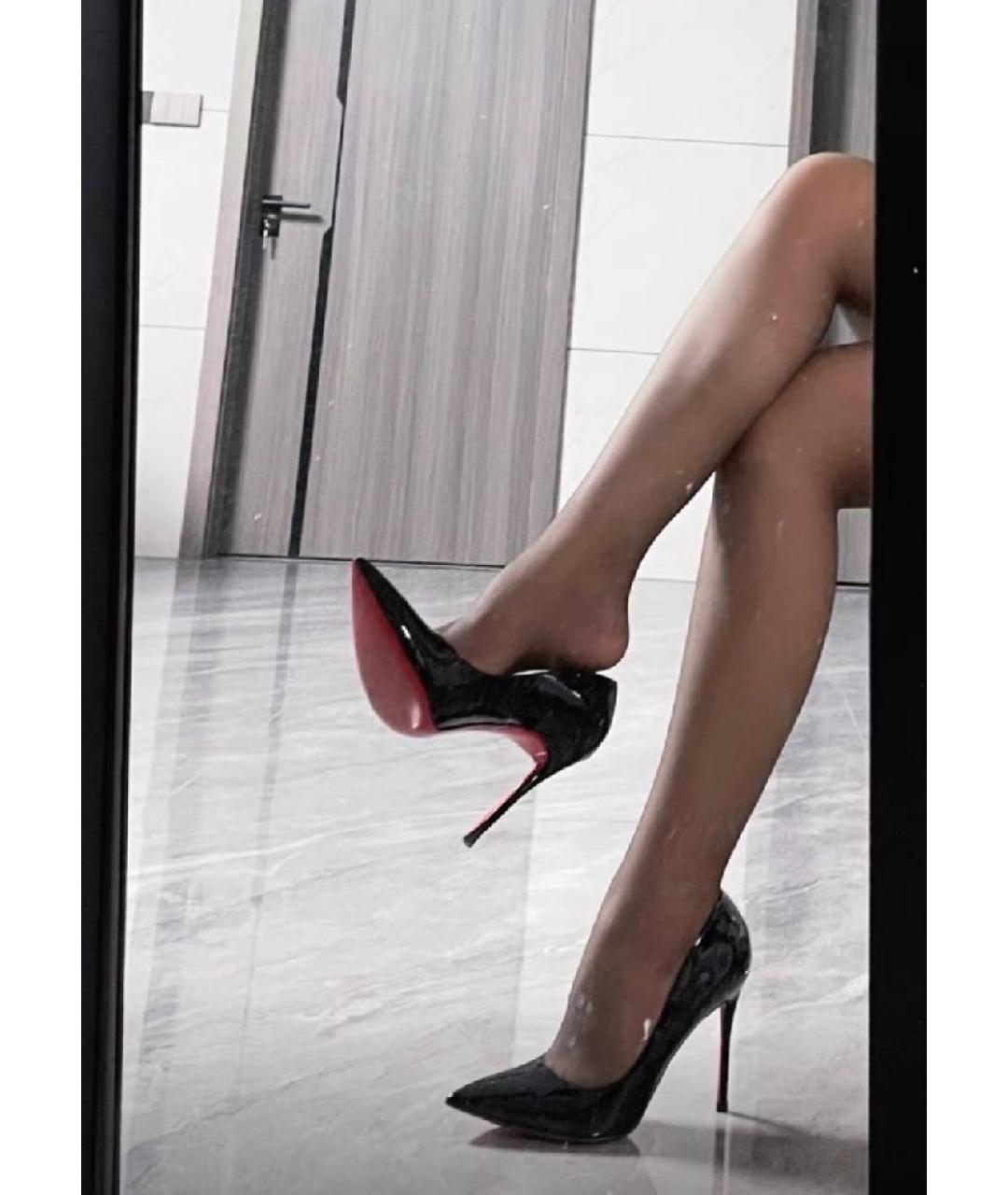 CHRISTIAN LOUBOUTIN Черные туфли, фото 8