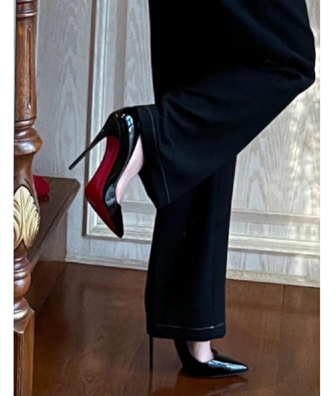CHRISTIAN LOUBOUTIN Черные туфли, фото 5