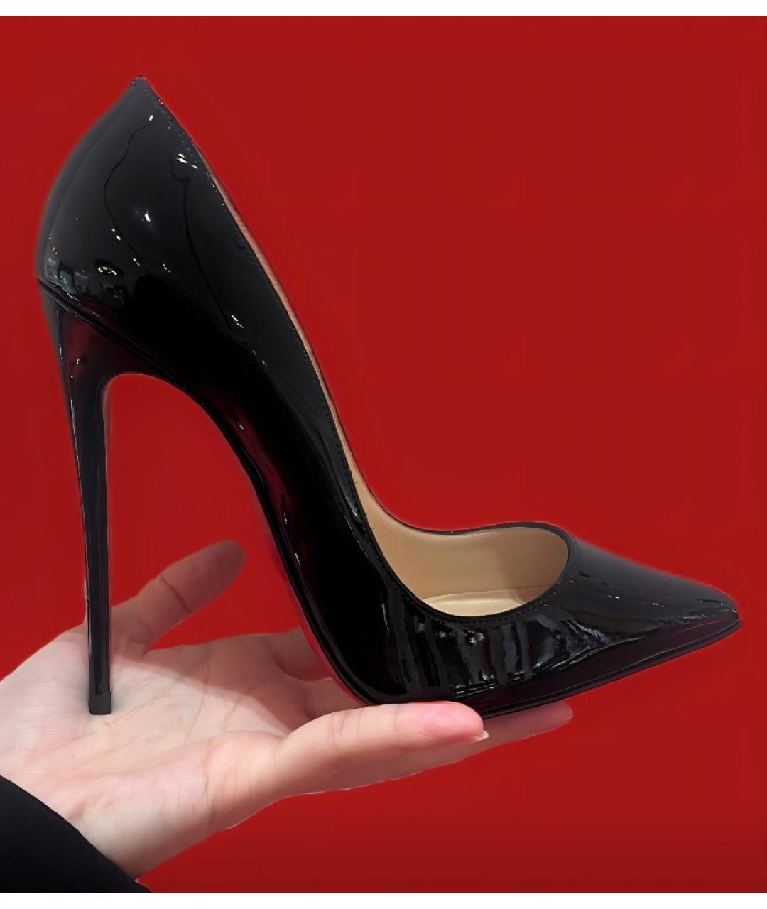 CHRISTIAN LOUBOUTIN Черные туфли, фото 9