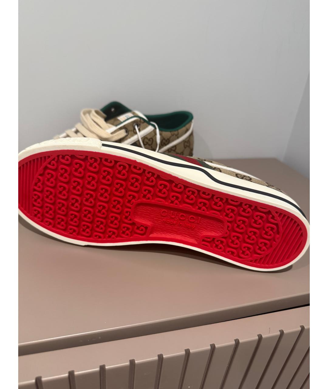 GUCCI Низкие кроссовки / кеды, фото 3
