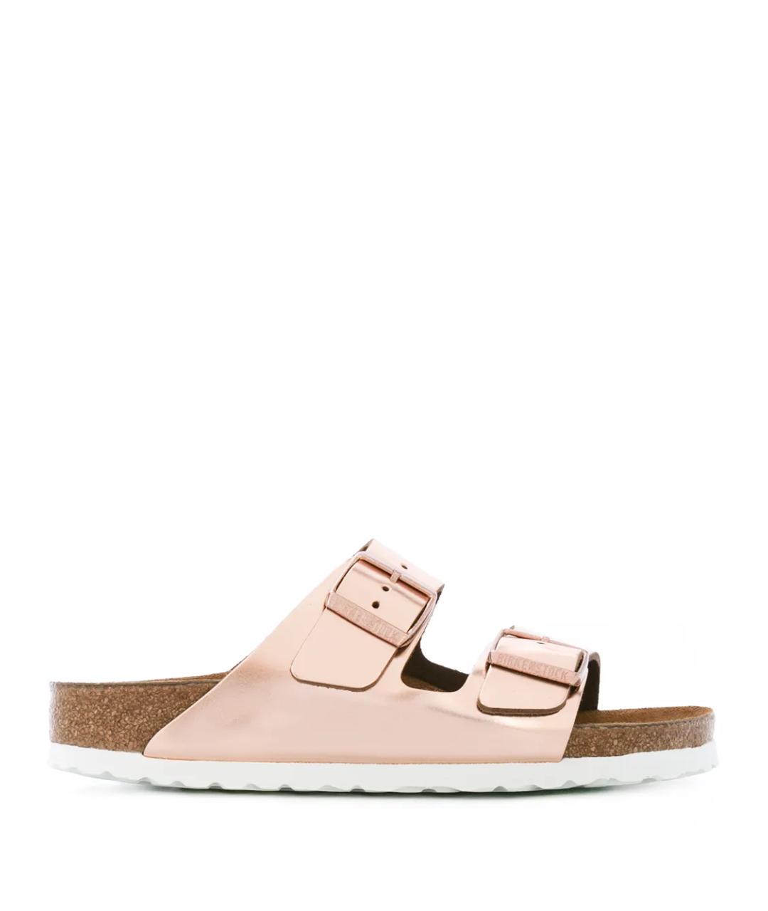 BIRKENSTOCK Золотые сандалии, фото 1