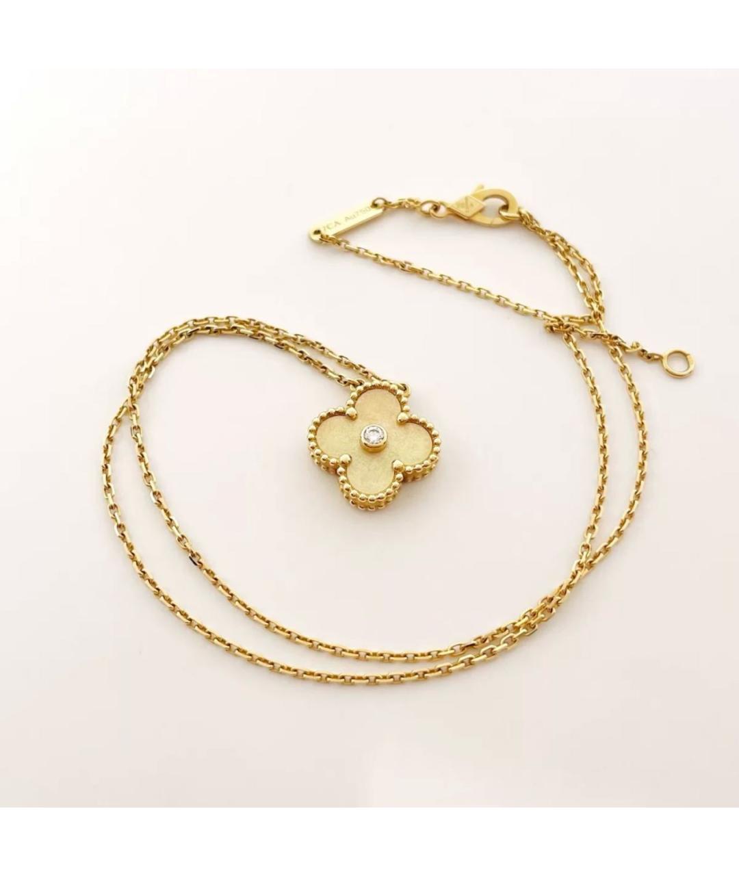 VAN CLEEF & ARPELS Золотая подвеска из желтого золота, фото 3