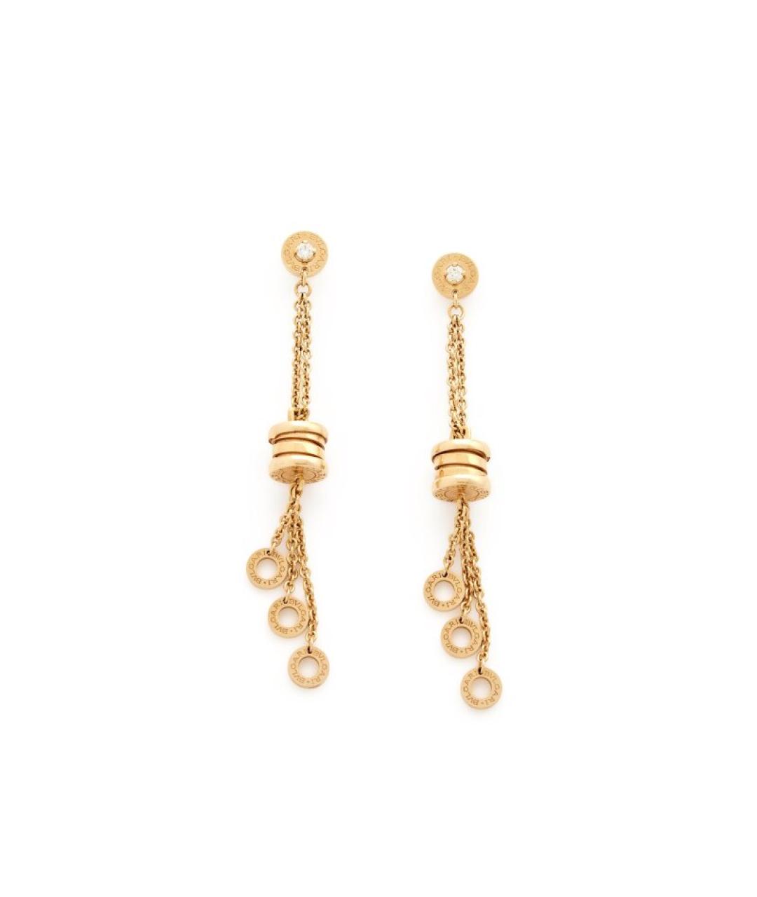 BVLGARI Золотые серьги из желтого золота, фото 1