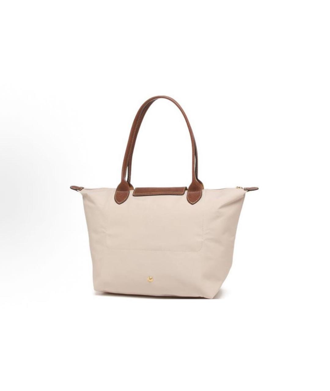 LONGCHAMP Белая сумка тоут, фото 2