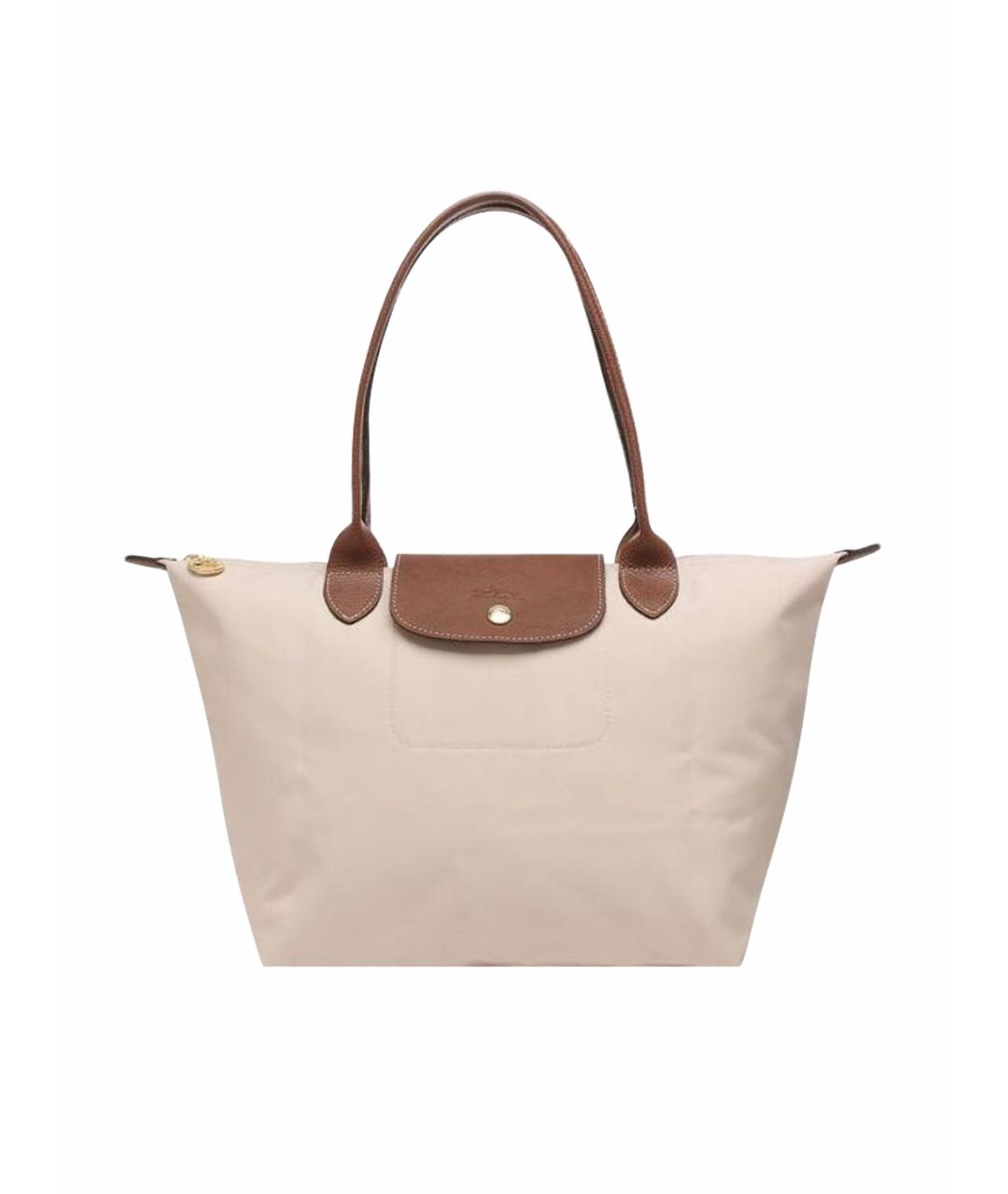 LONGCHAMP Белая сумка тоут, фото 1