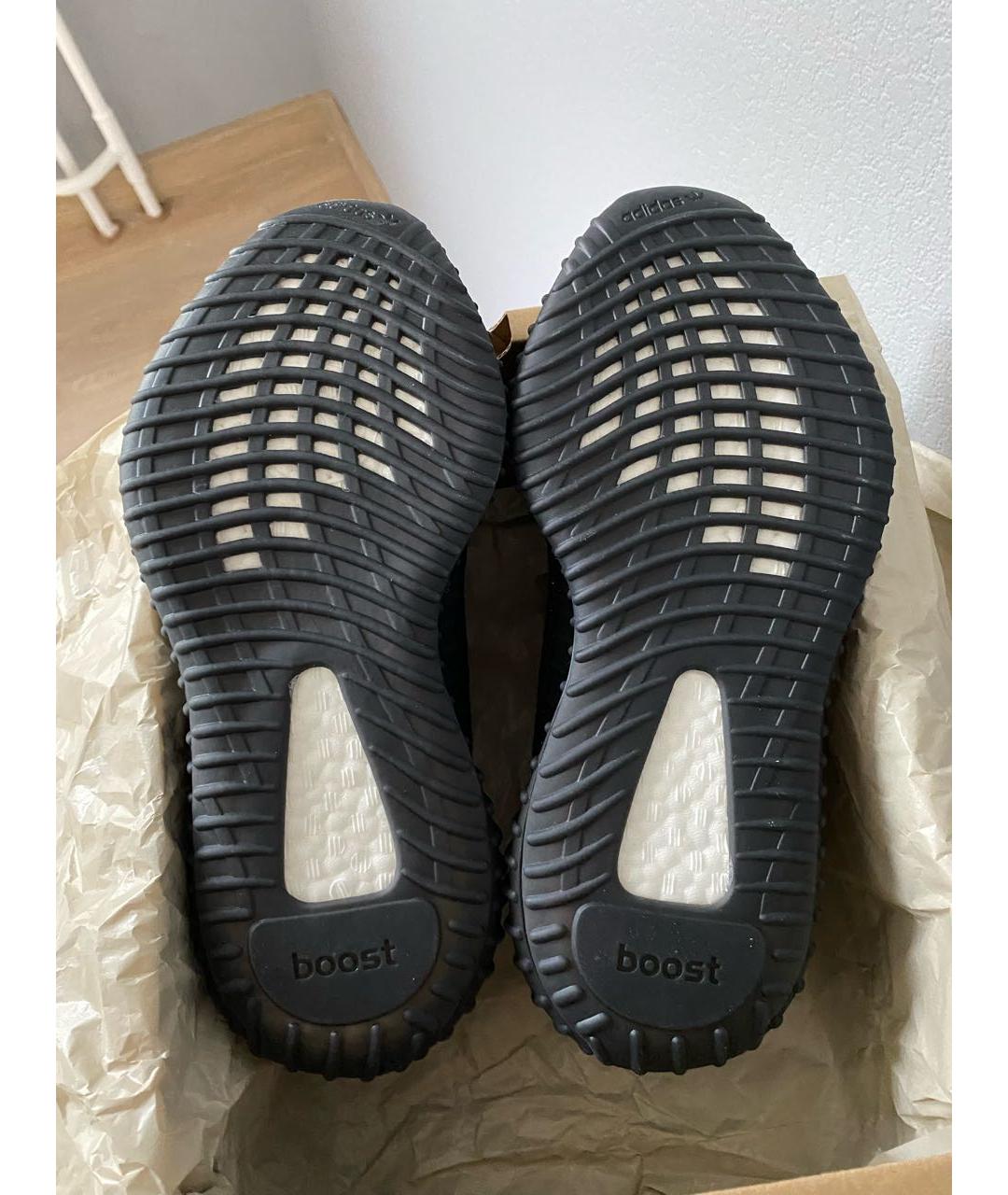 ADIDAS YEEZY Черные текстильные кроссовки, фото 5