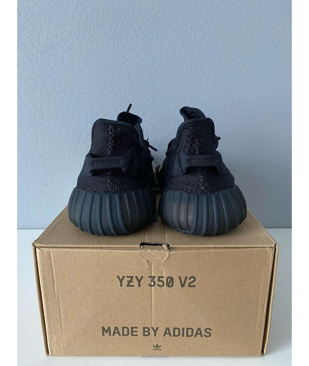 ADIDAS YEEZY Черные текстильные кроссовки, фото 5