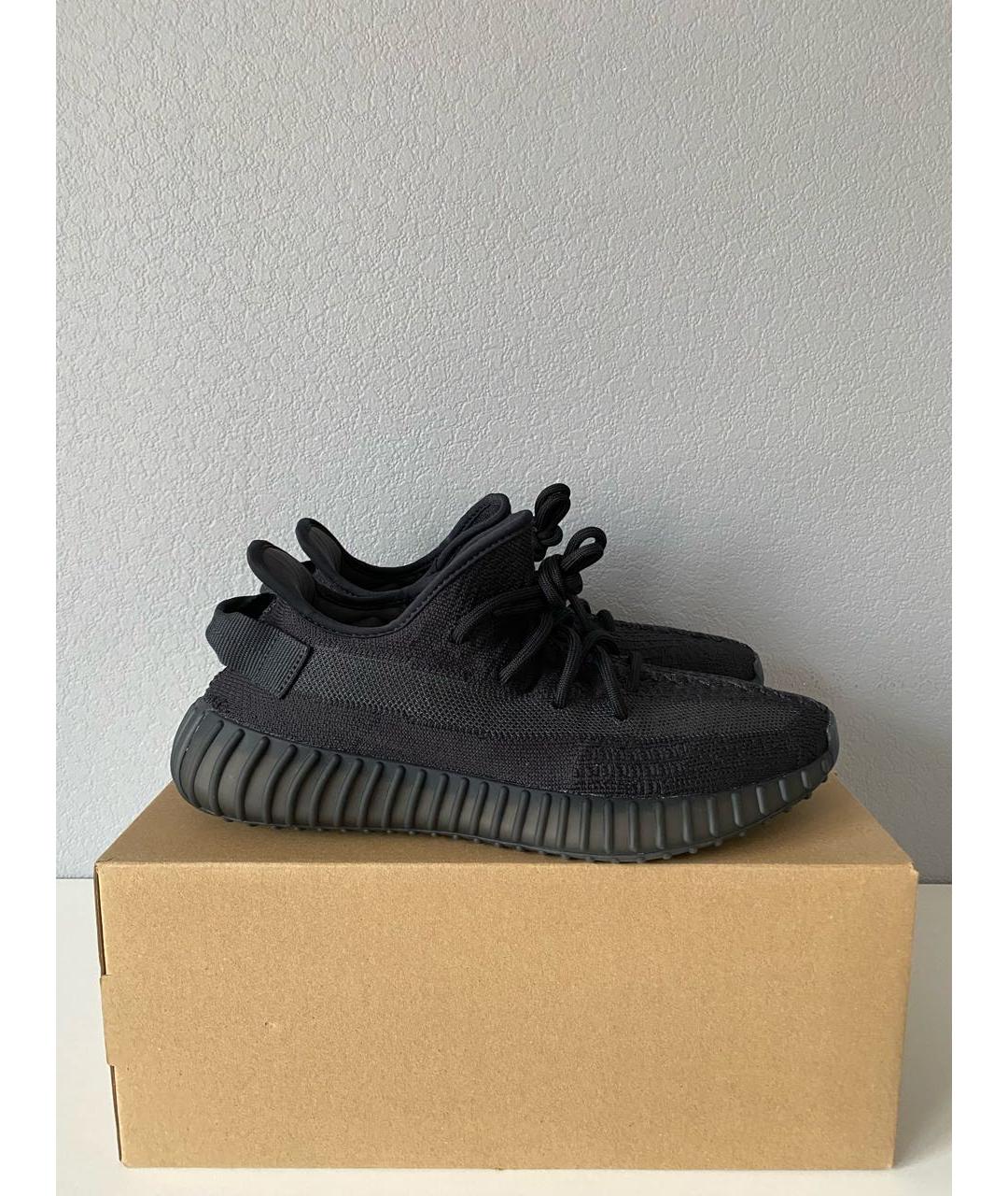 ADIDAS YEEZY Черные текстильные кроссовки, фото 4