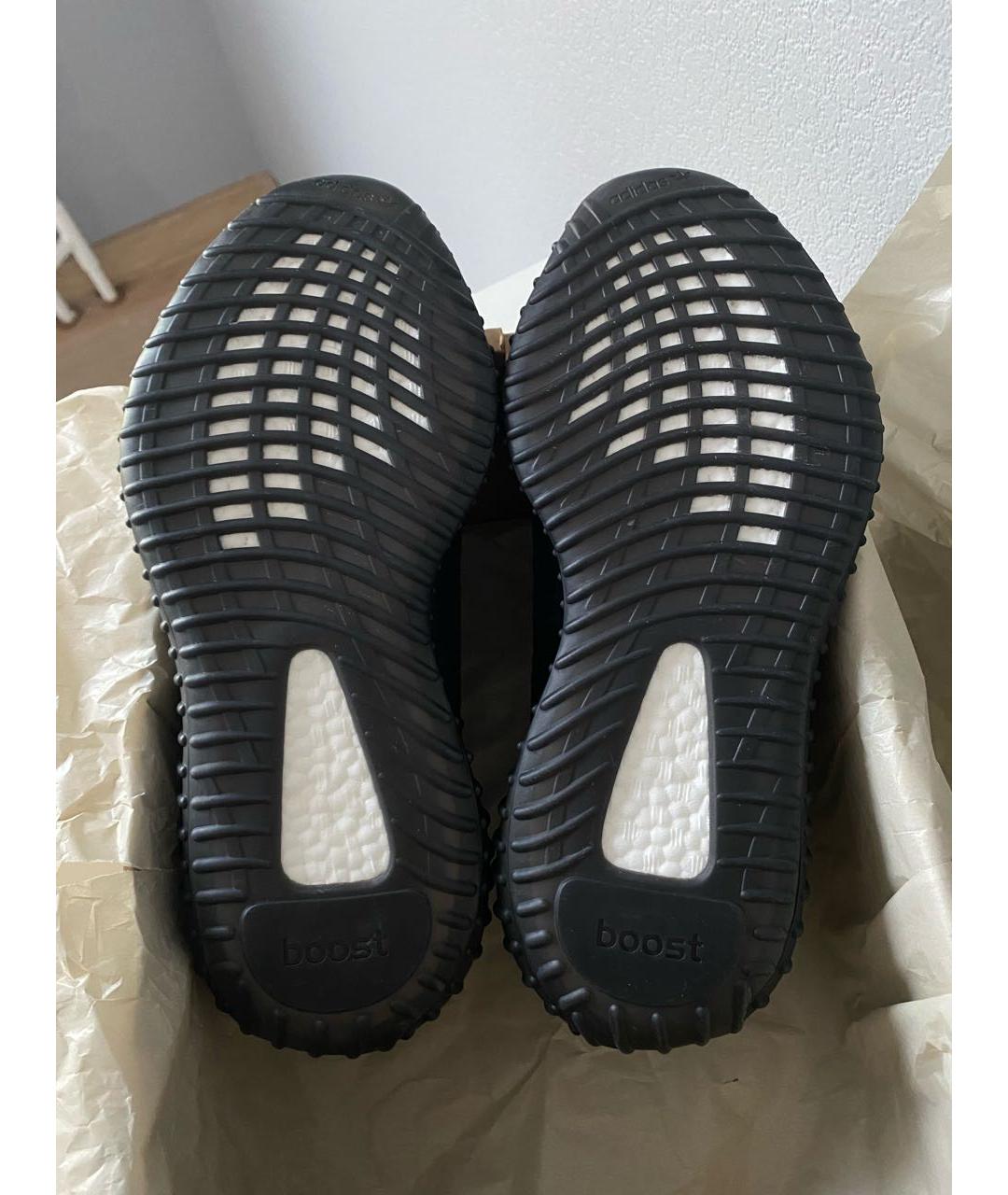 ADIDAS YEEZY Черные текстильные кроссовки, фото 6