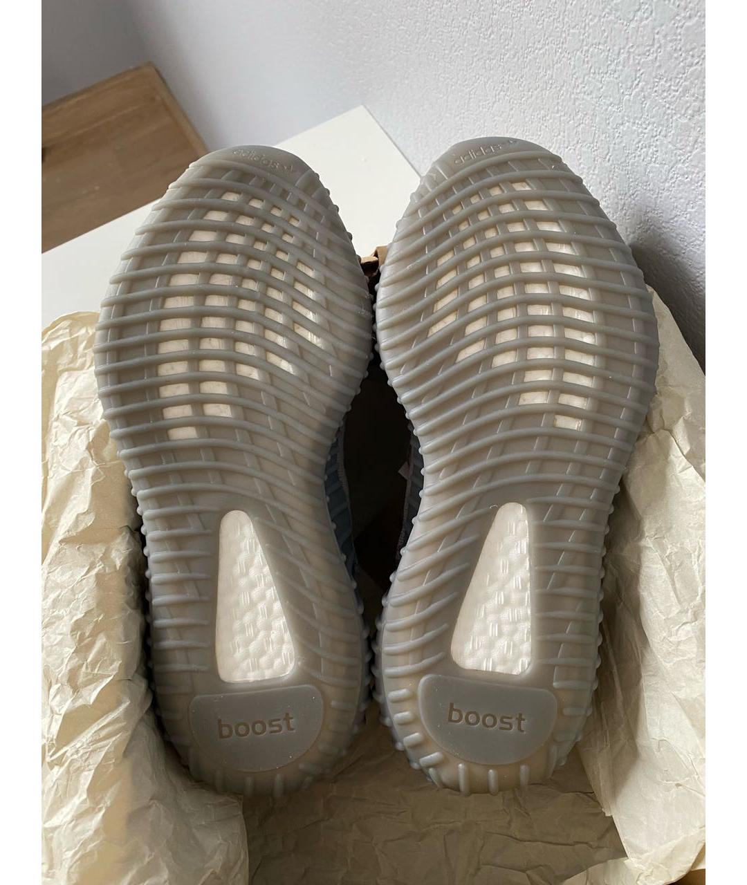 ADIDAS YEEZY Серые текстильные кроссовки, фото 6