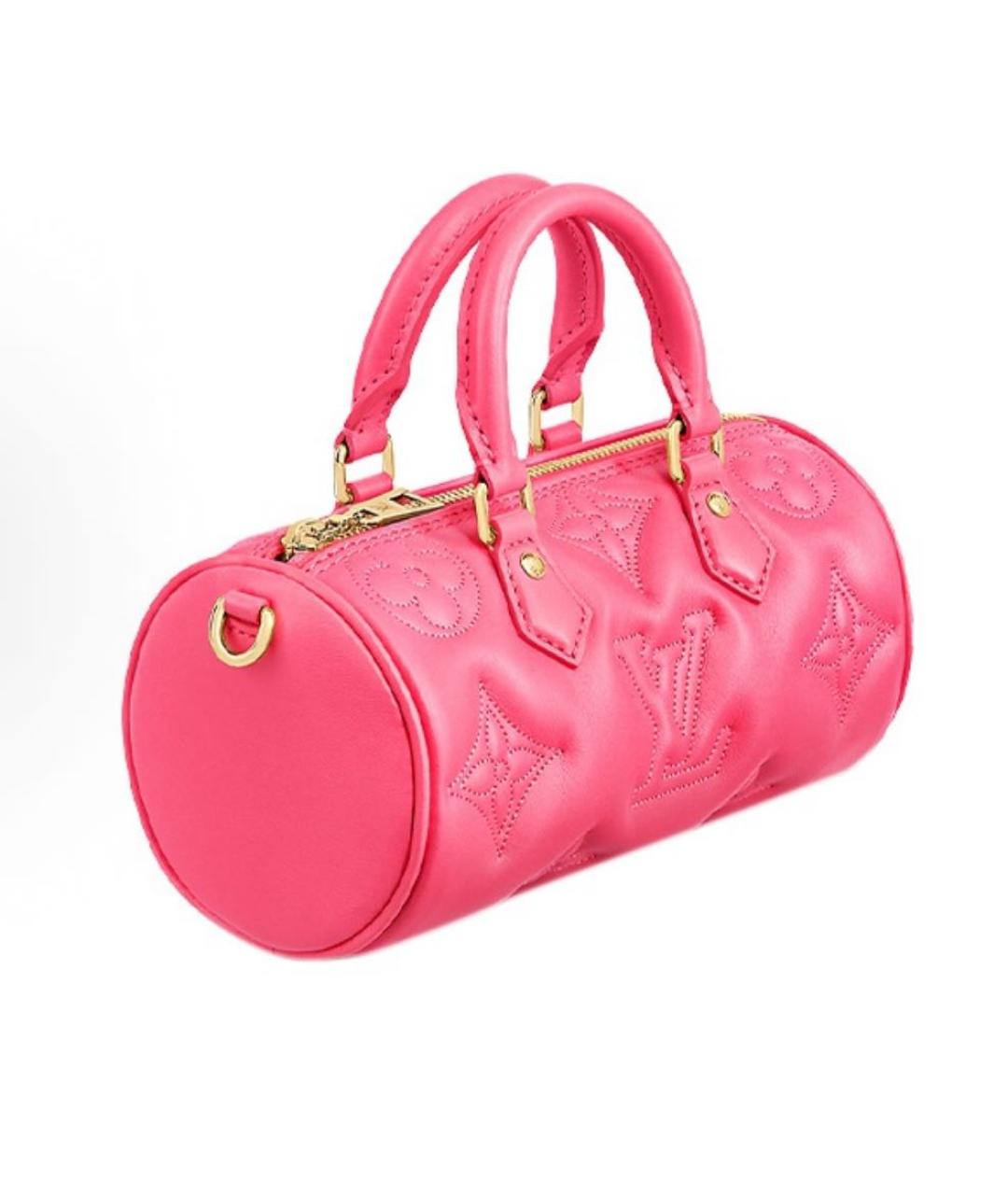 LOUIS VUITTON Розовая сумка с короткими ручками, фото 5