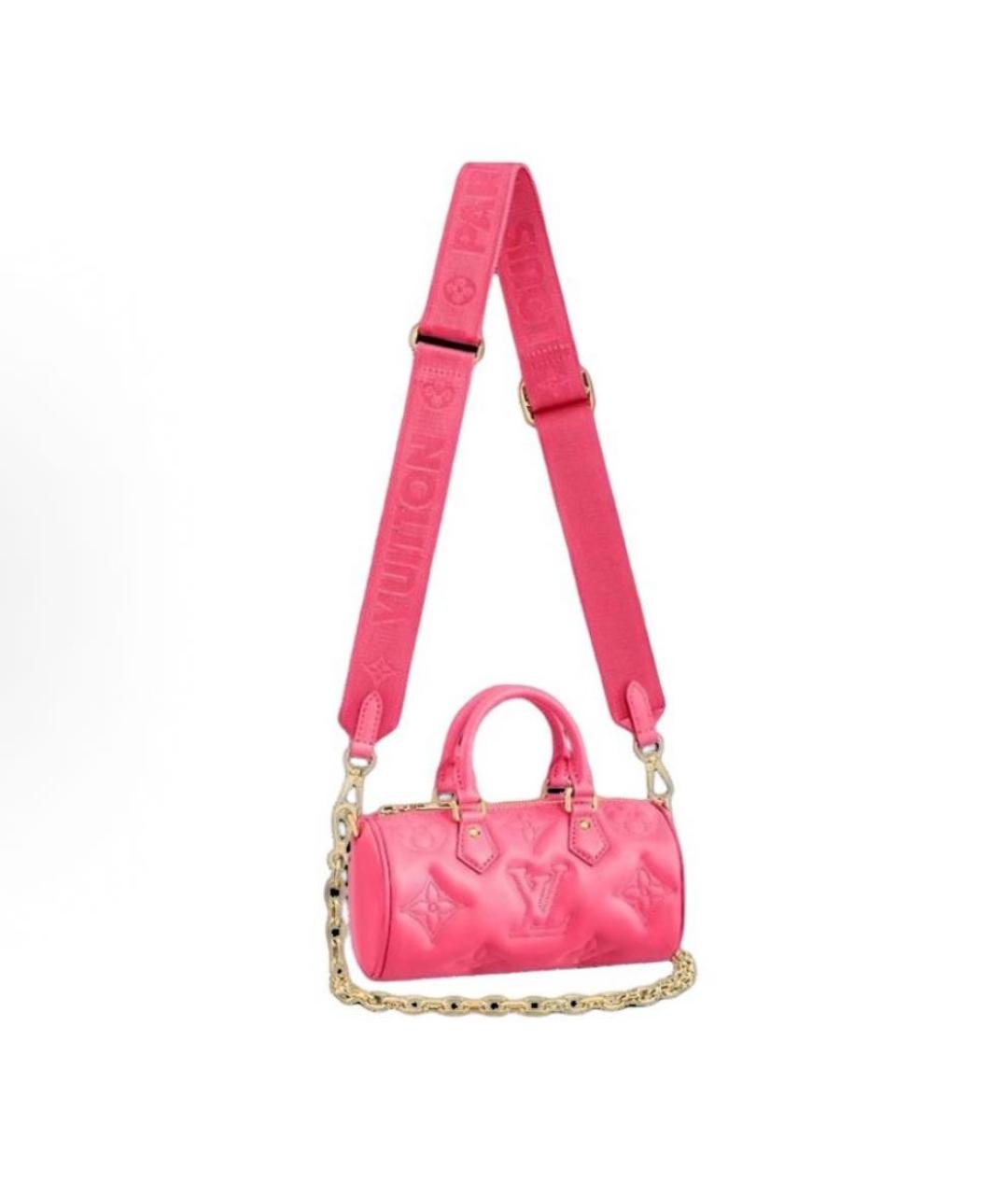 LOUIS VUITTON Розовая сумка с короткими ручками, фото 2