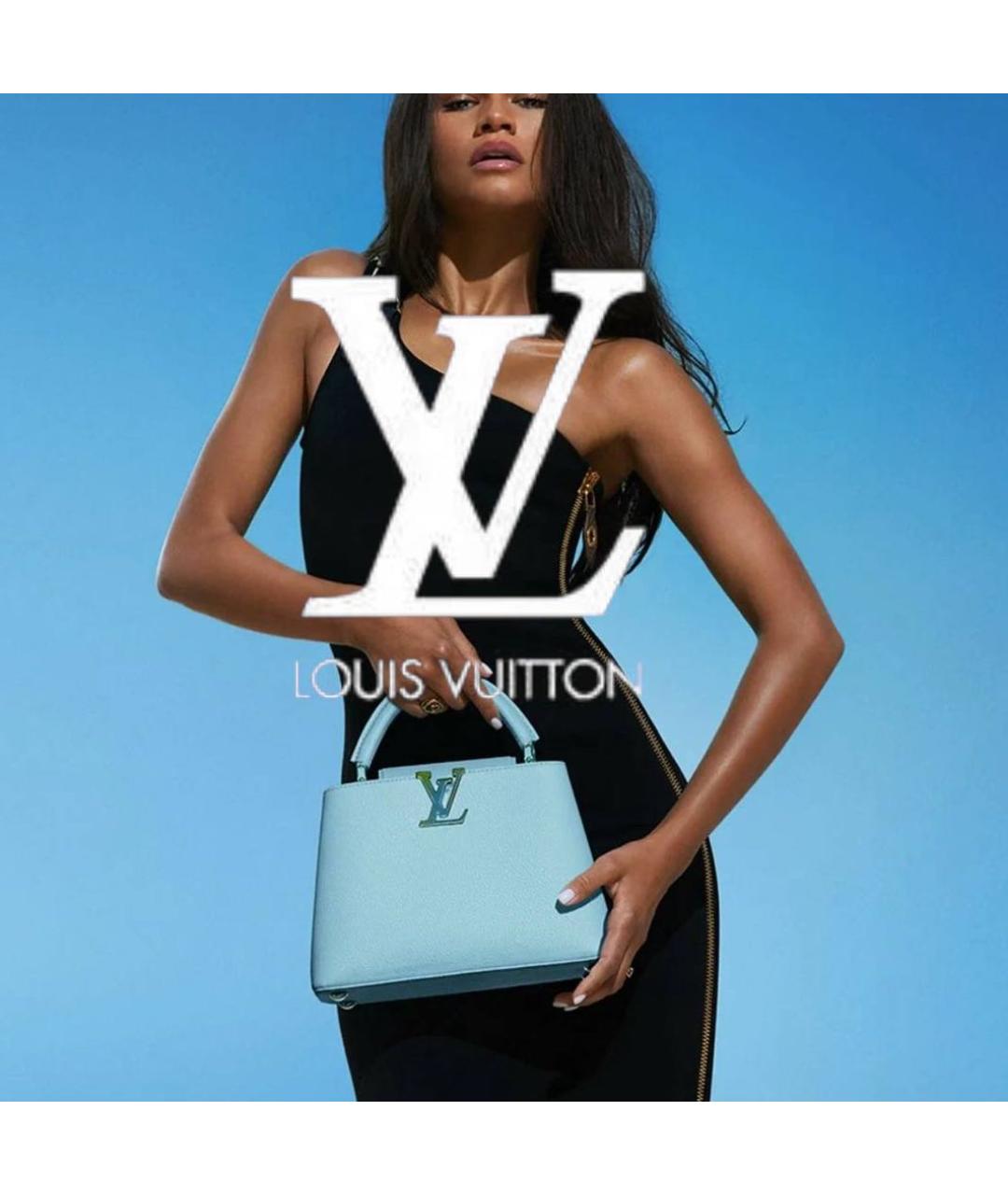 LOUIS VUITTON Коричневая сумка с короткими ручками, фото 8