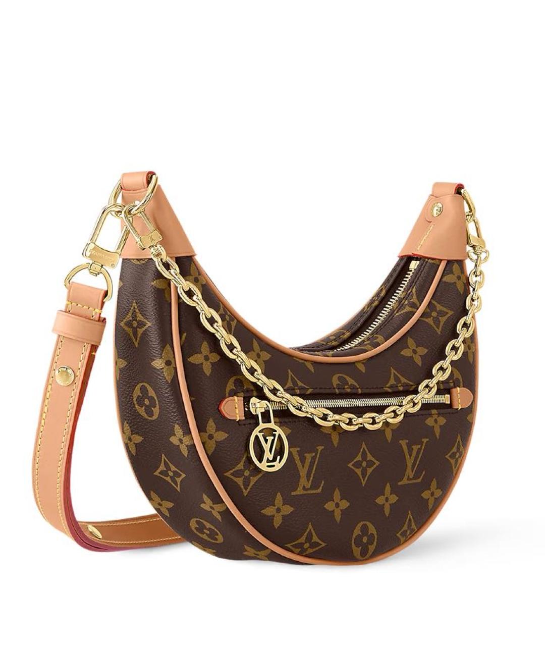 LOUIS VUITTON Коричневая сумка с короткими ручками, фото 2