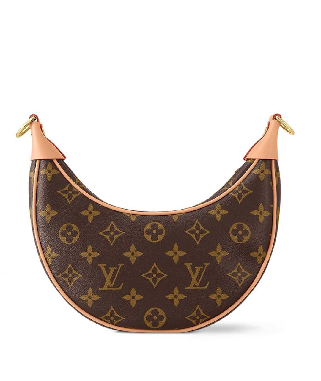 LOUIS VUITTON Коричневая сумка с короткими ручками, фото 5