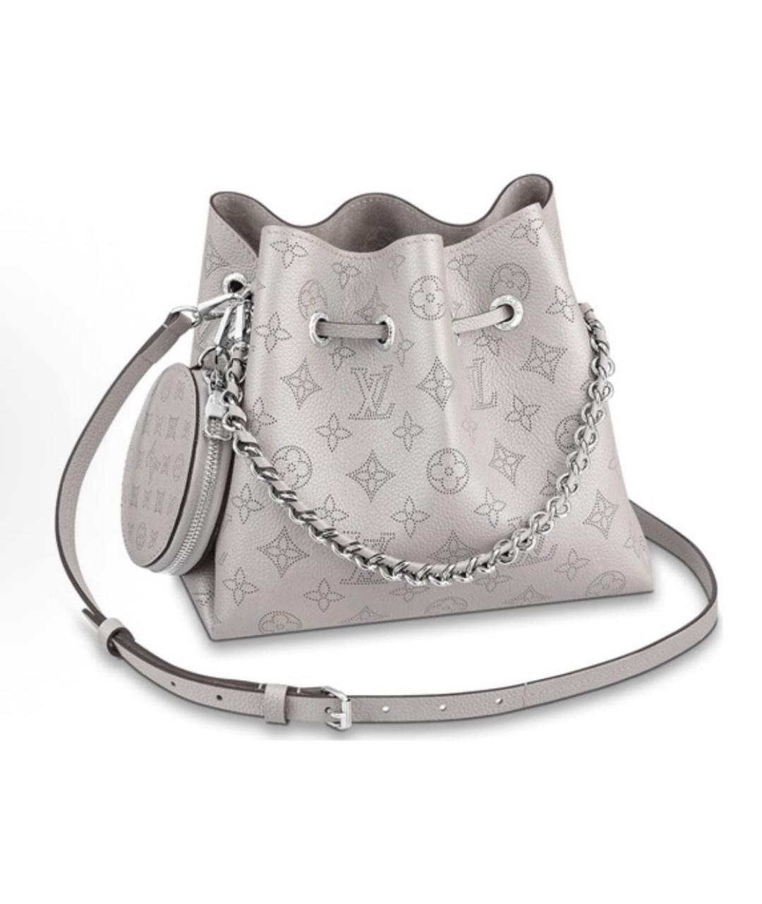 LOUIS VUITTON Серая сумка с короткими ручками, фото 5