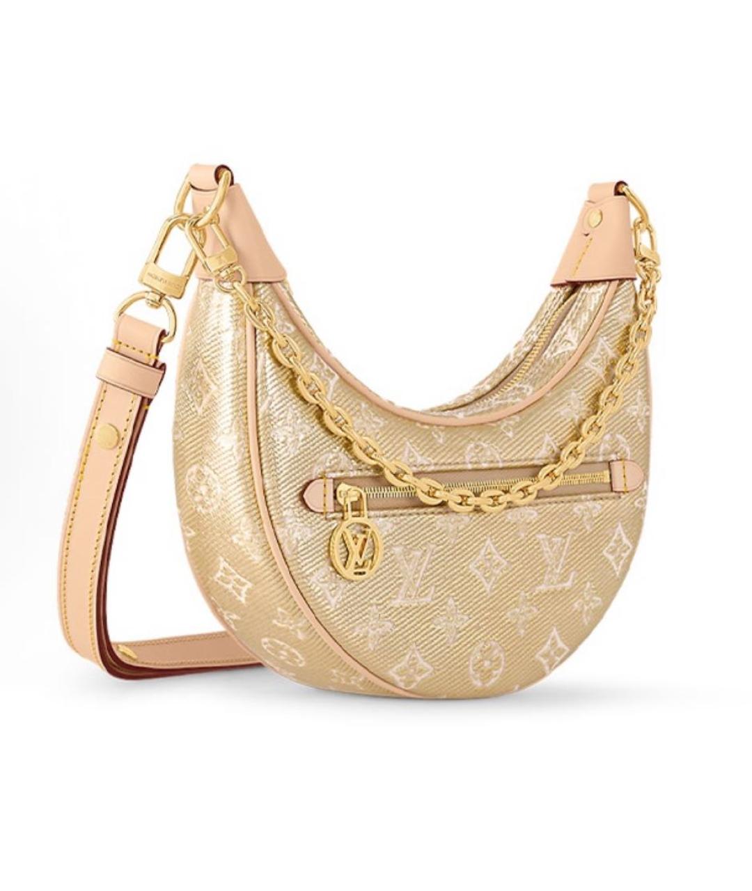 LOUIS VUITTON Бежевая сумка через плечо, фото 2