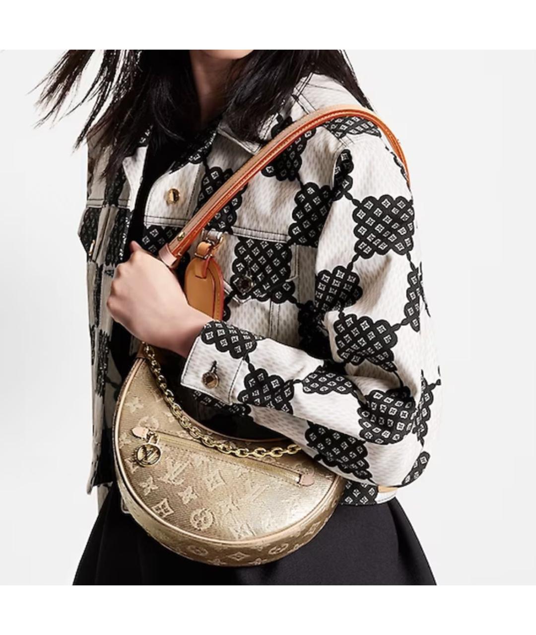 LOUIS VUITTON Бежевая сумка через плечо, фото 6