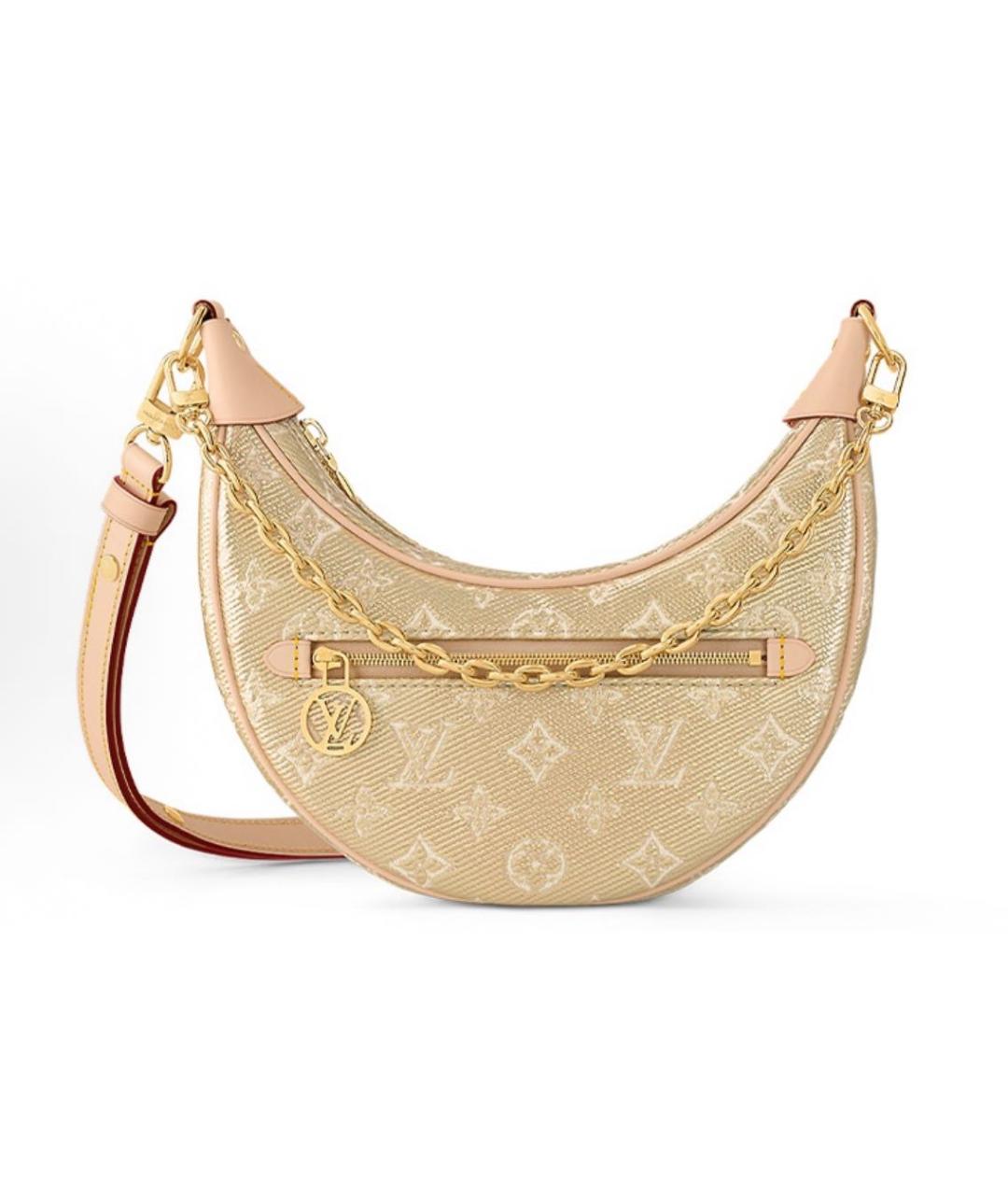 LOUIS VUITTON Бежевая сумка через плечо, фото 8
