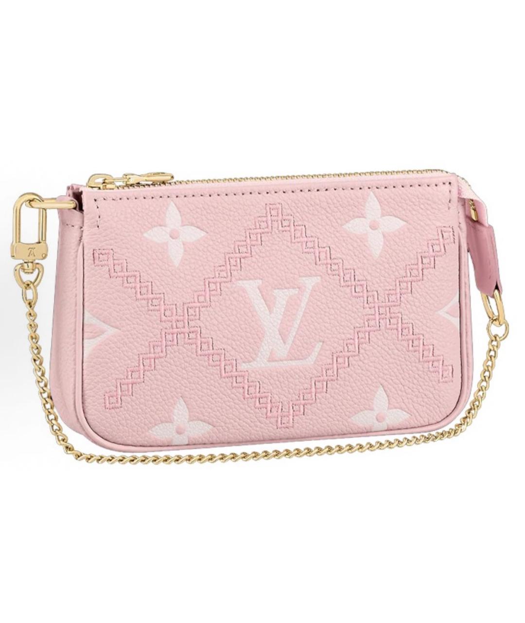LOUIS VUITTON Розовая сумка с короткими ручками, фото 2