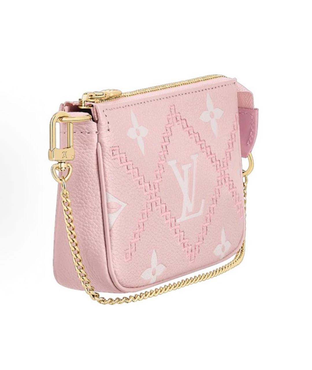 LOUIS VUITTON Розовая сумка с короткими ручками, фото 3