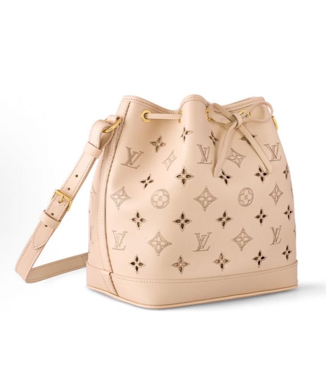 LOUIS VUITTON Бежевая сумка с короткими ручками, фото 2