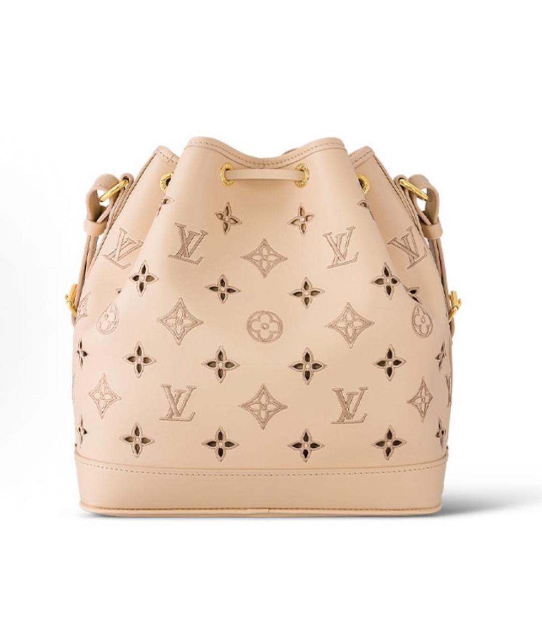 LOUIS VUITTON Бежевая сумка с короткими ручками, фото 3