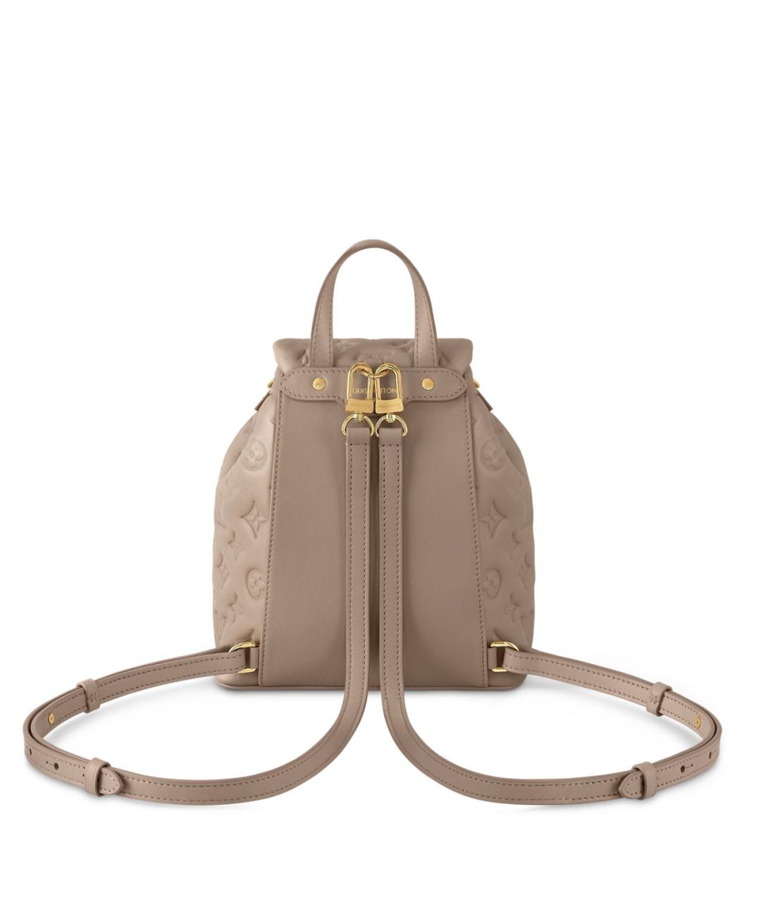 LOUIS VUITTON Бежевая сумка с короткими ручками, фото 5