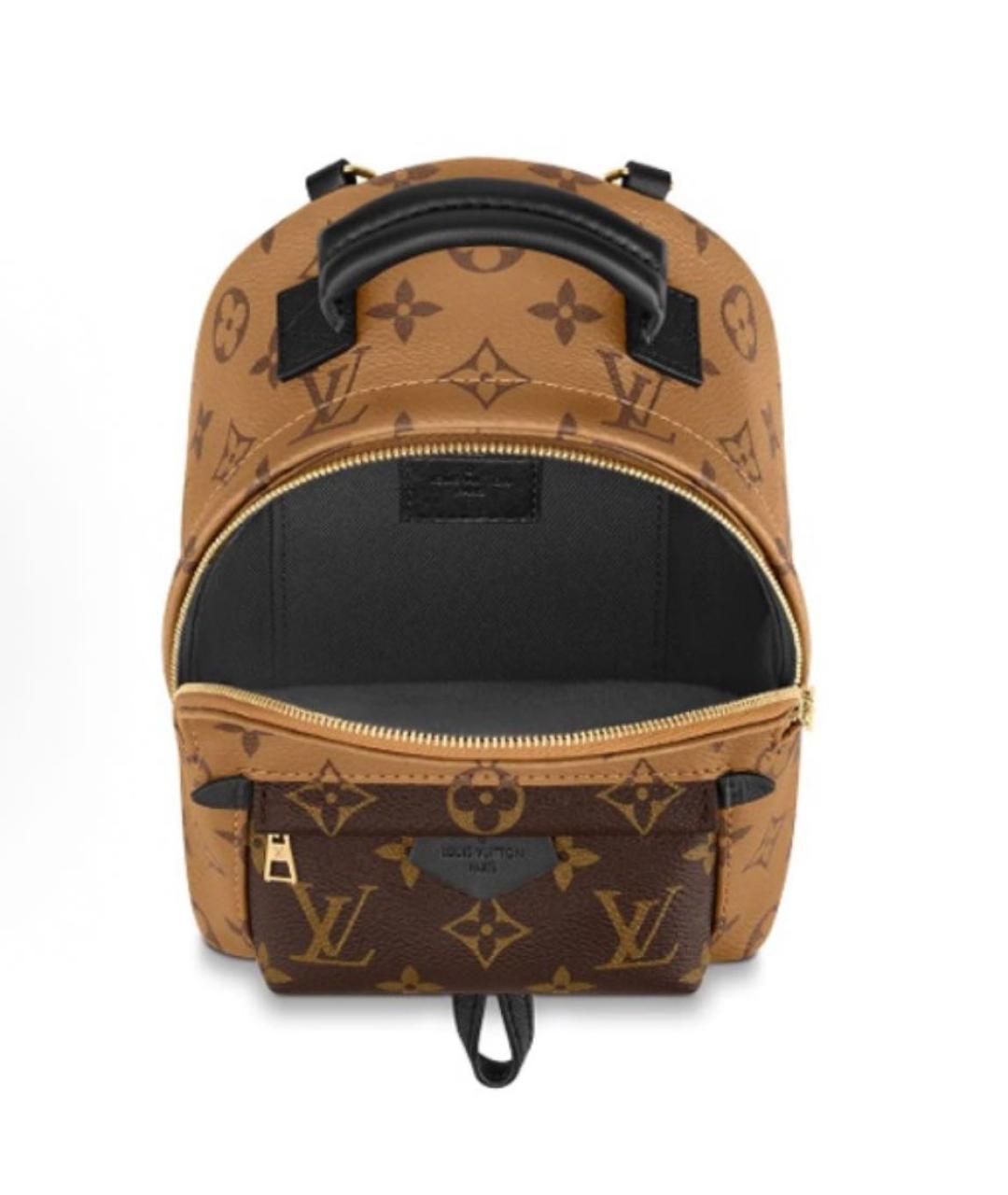 LOUIS VUITTON Коричневая сумка с короткими ручками, фото 4