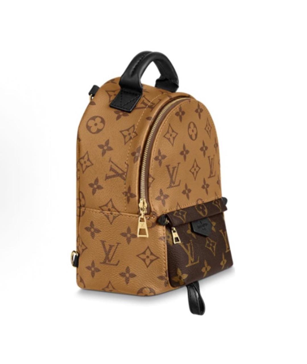 LOUIS VUITTON Коричневая сумка с короткими ручками, фото 2