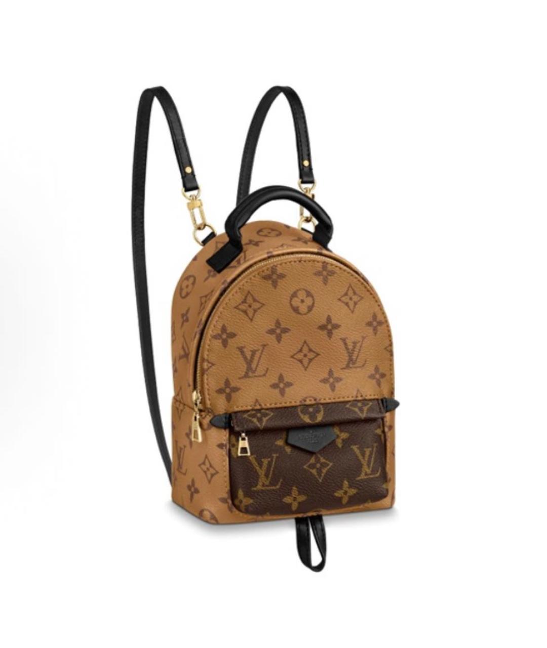 LOUIS VUITTON Коричневая сумка с короткими ручками, фото 6