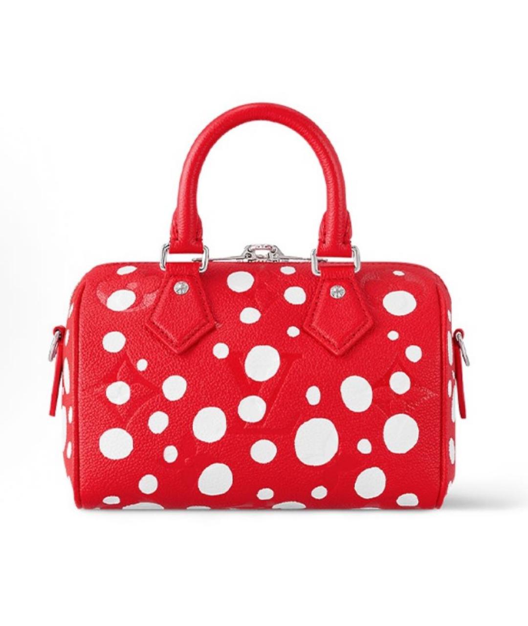 LOUIS VUITTON Красная сумка с короткими ручками, фото 3