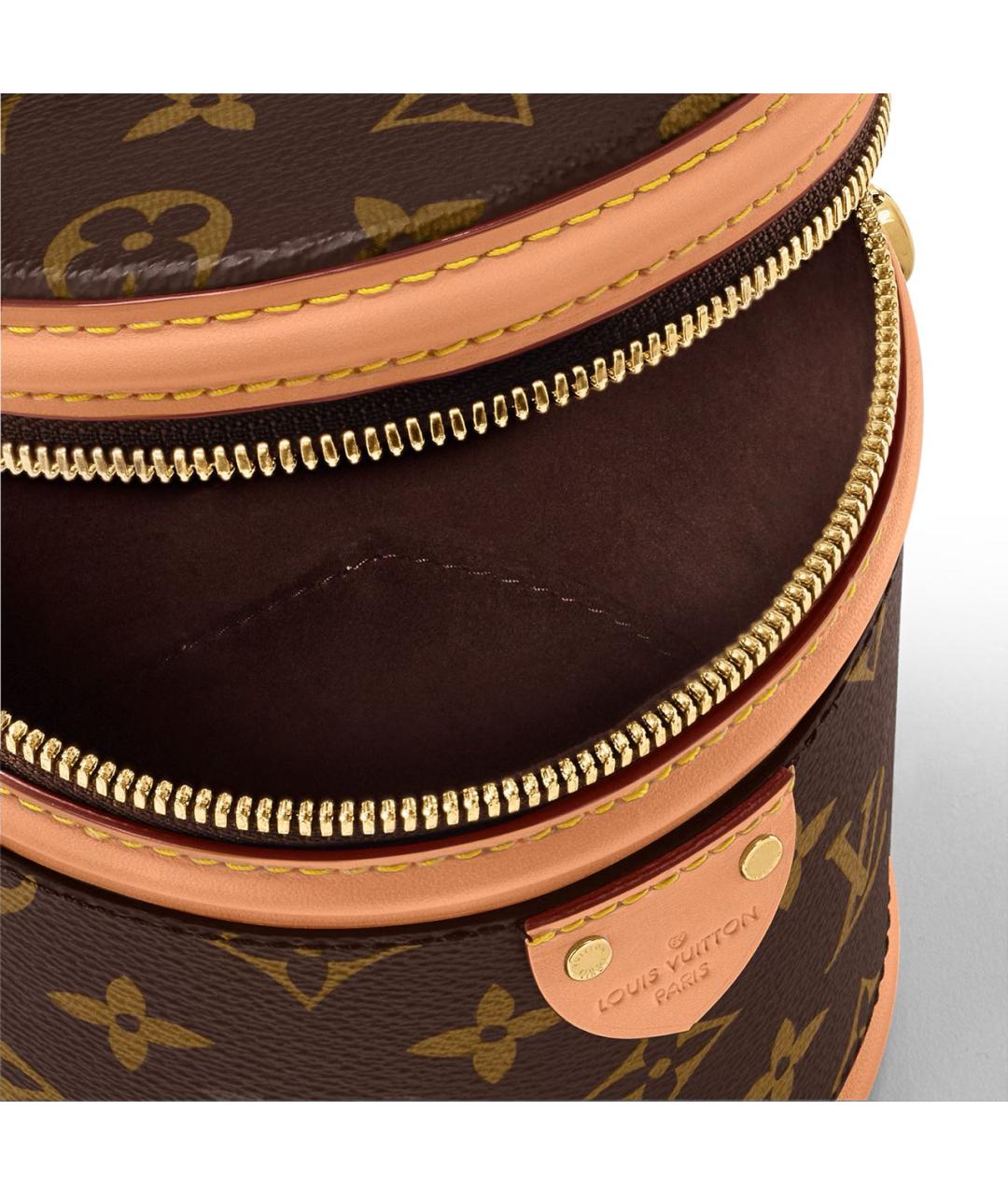 LOUIS VUITTON Коричневая сумка с короткими ручками, фото 4