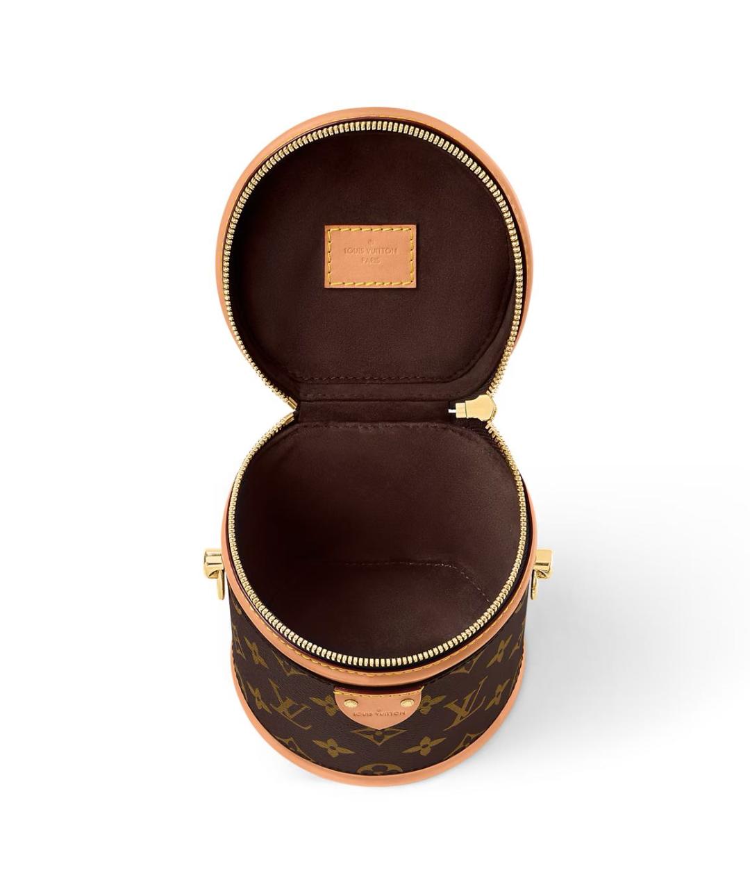 LOUIS VUITTON Коричневая сумка с короткими ручками, фото 3