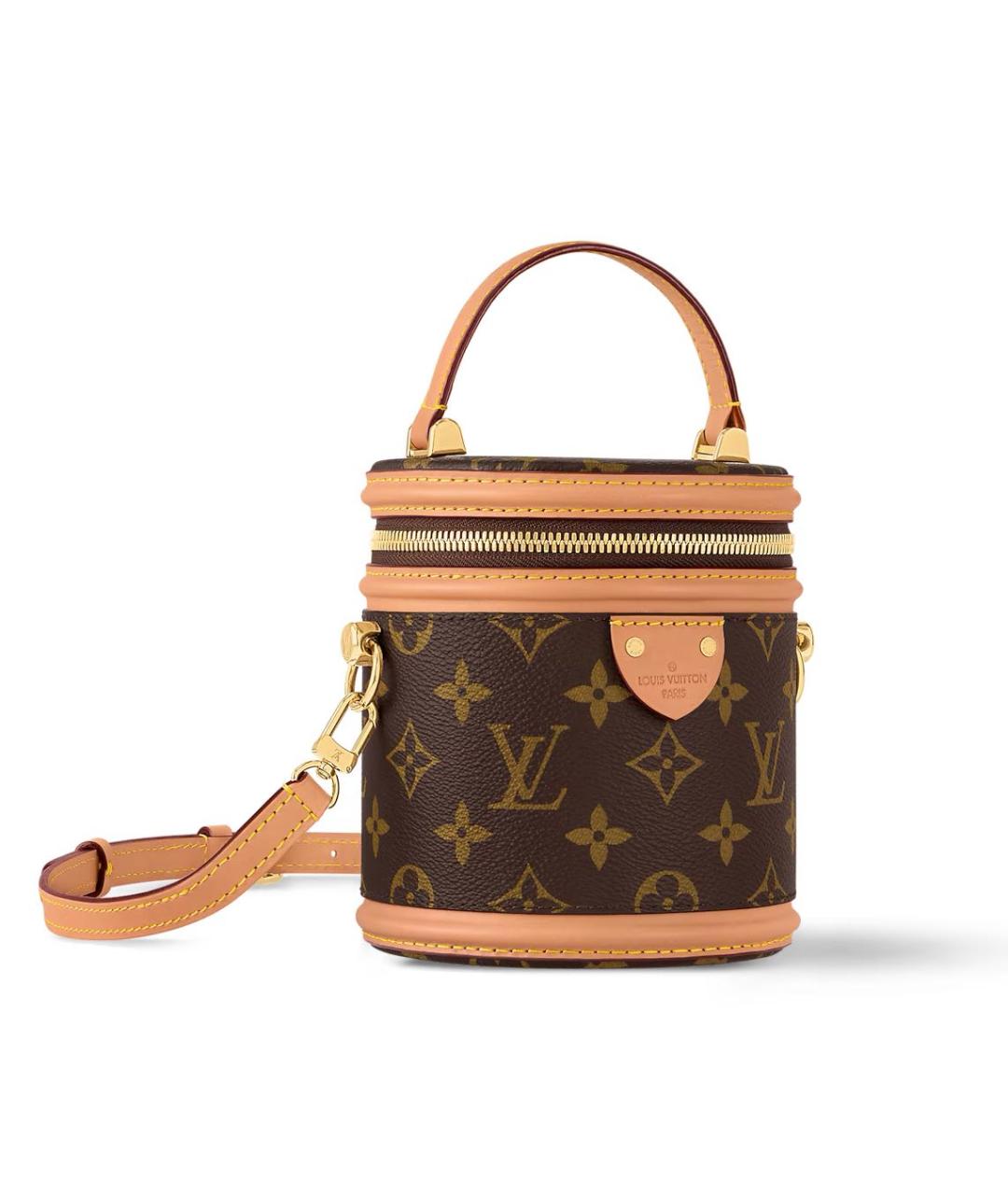 LOUIS VUITTON Коричневая сумка с короткими ручками, фото 2