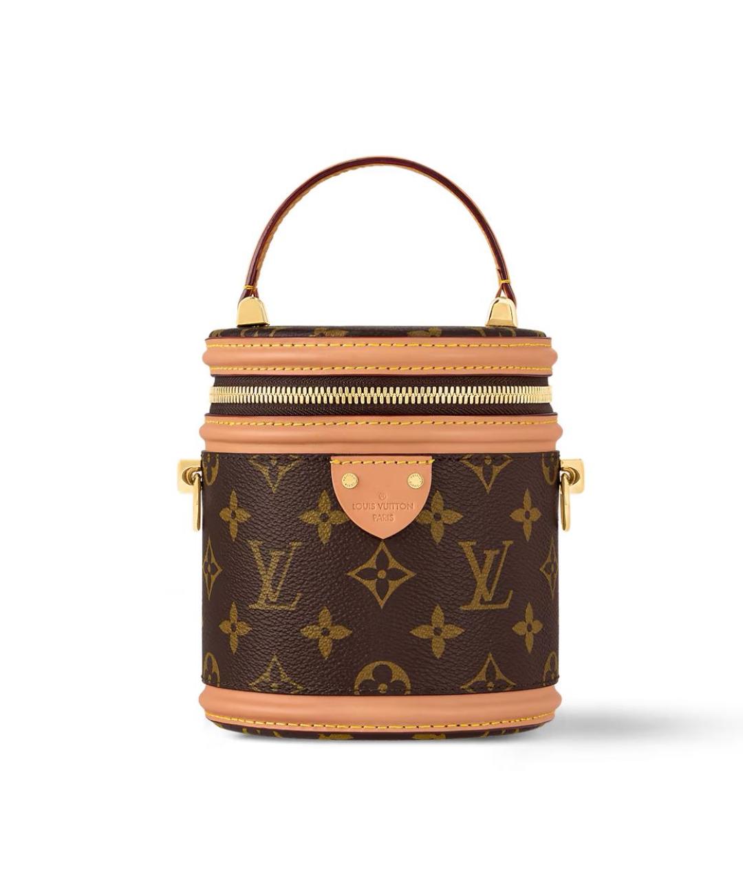 LOUIS VUITTON Коричневая сумка с короткими ручками, фото 9