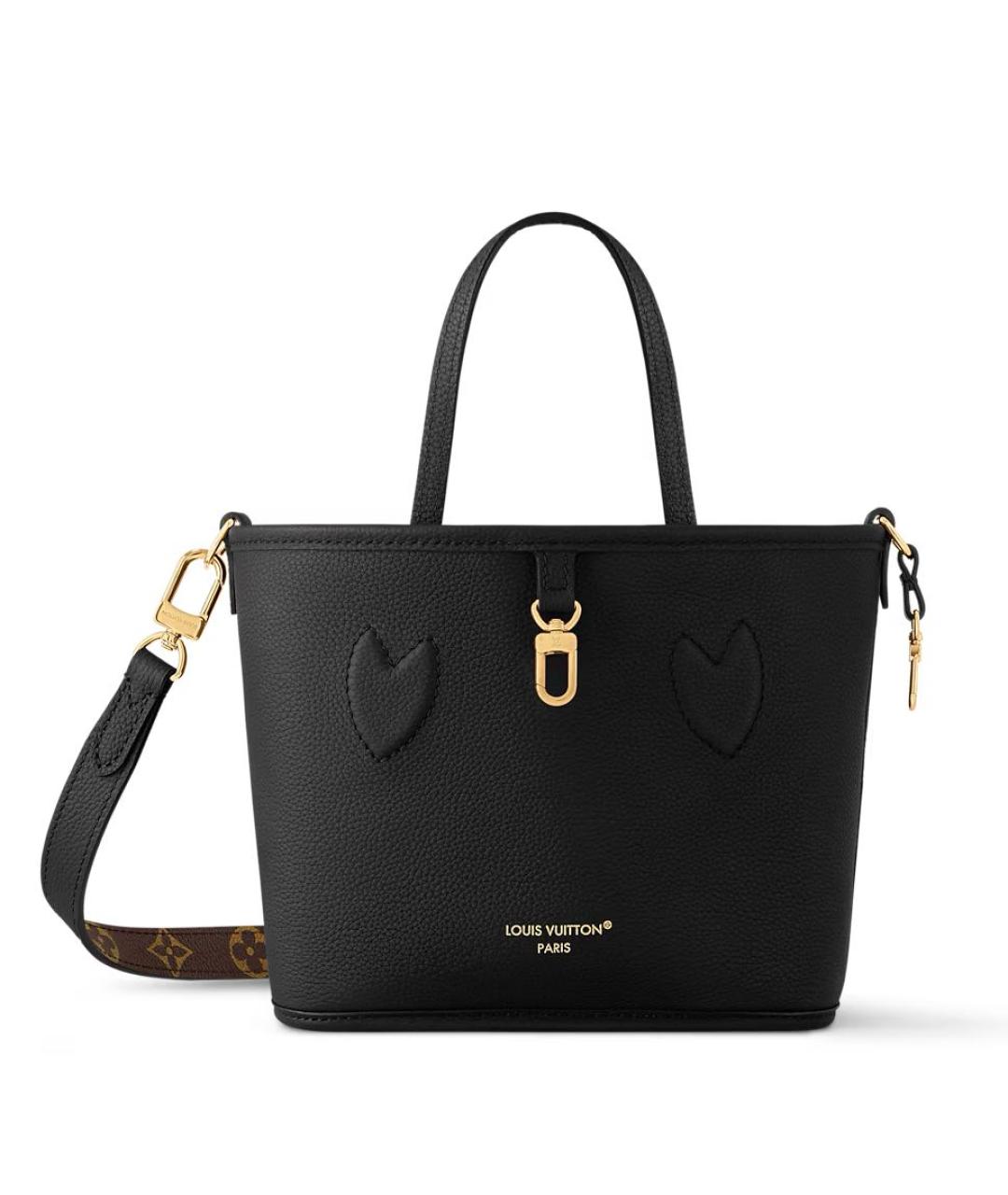 LOUIS VUITTON Черная сумка с короткими ручками, фото 9