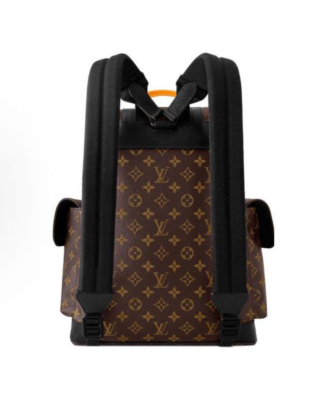 LOUIS VUITTON Коричневый рюкзак, фото 3