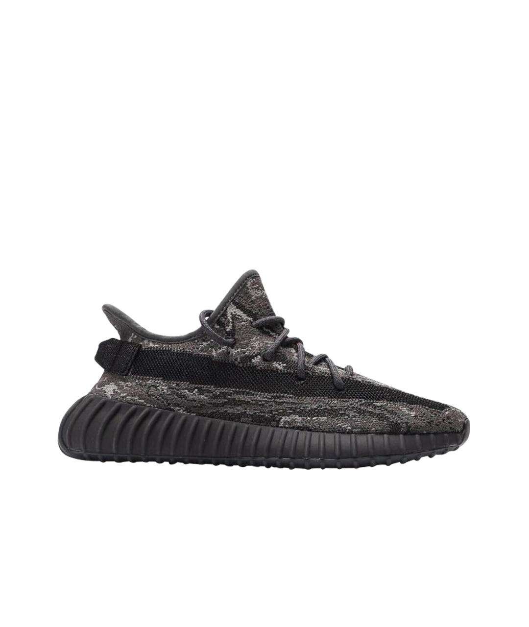 ADIDAS YEEZY Черные текстильные кроссовки, фото 1