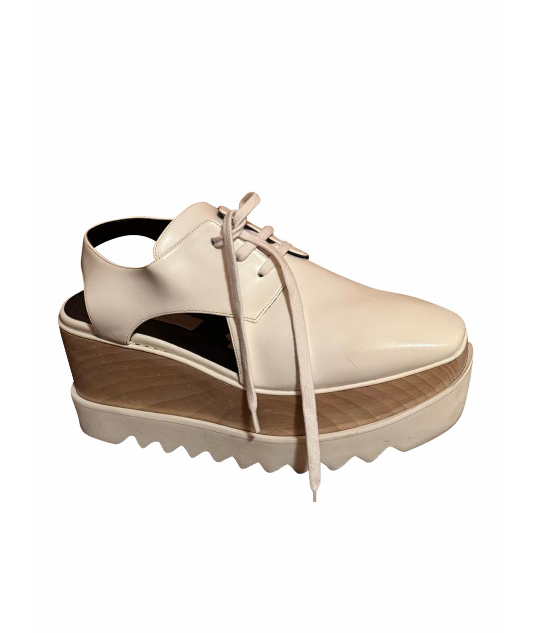 STELLA MCCARTNEY Белые босоножки из искусственной кожи, фото 1