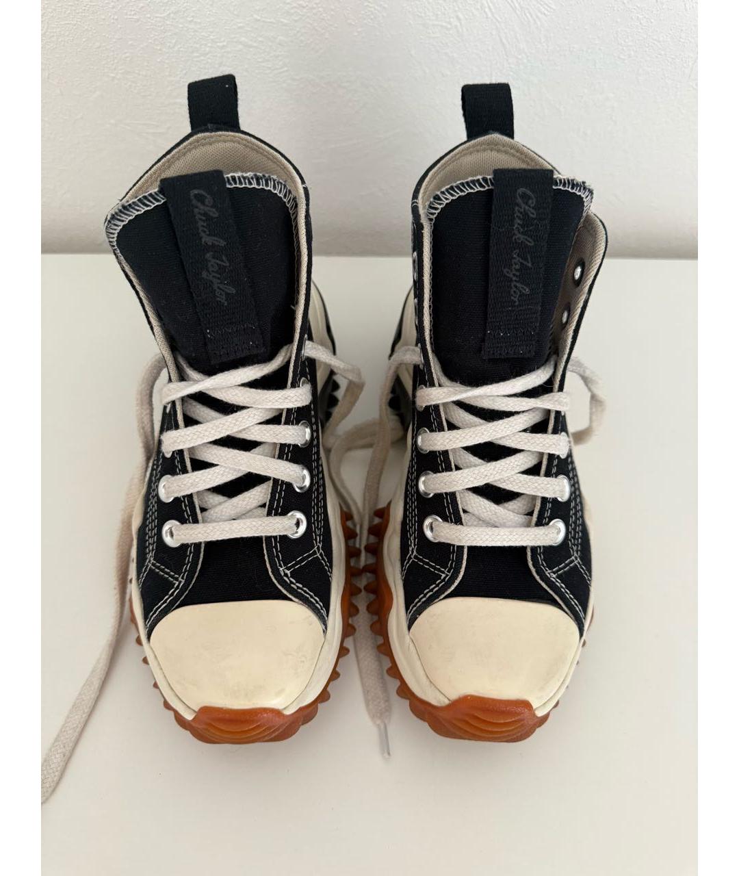 CONVERSE Черные текстильные кеды, фото 3