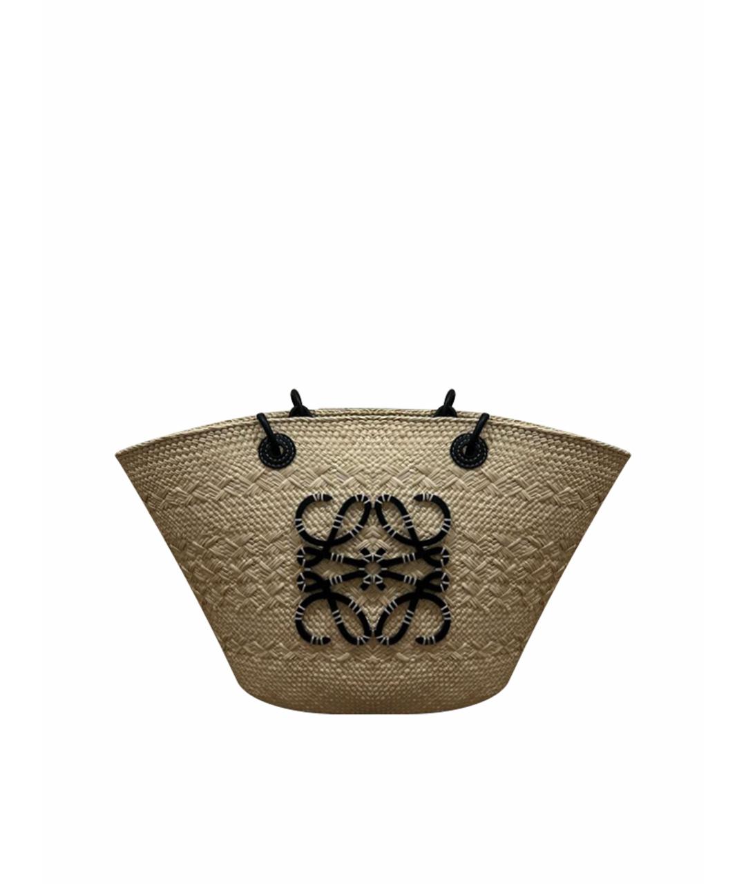LOEWE Пелетеная пляжная сумка, фото 1