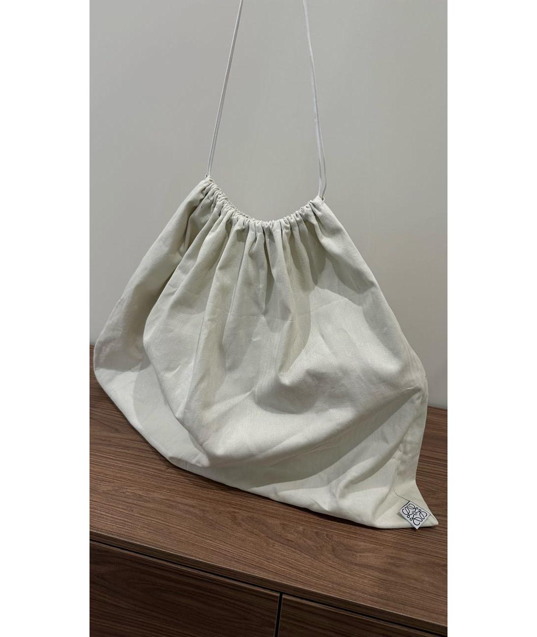 LOEWE Пелетеная пляжная сумка, фото 6