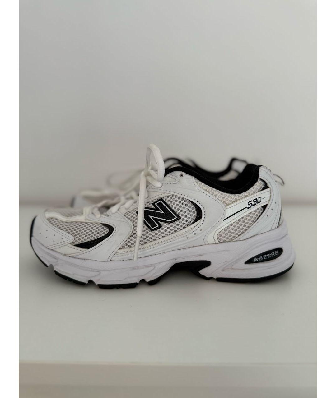 NEW BALANCE Белые кроссовки, фото 6