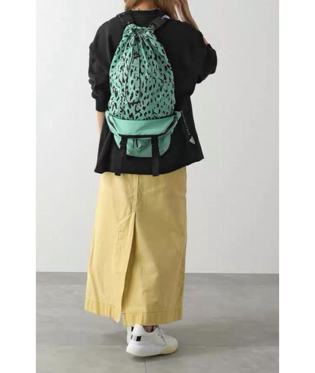 ADIDAS BY STELLA MCCARTNEY Зеленая поясная сумка, фото 6