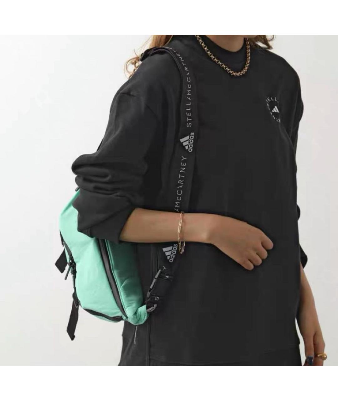 ADIDAS BY STELLA MCCARTNEY Зеленая поясная сумка, фото 3