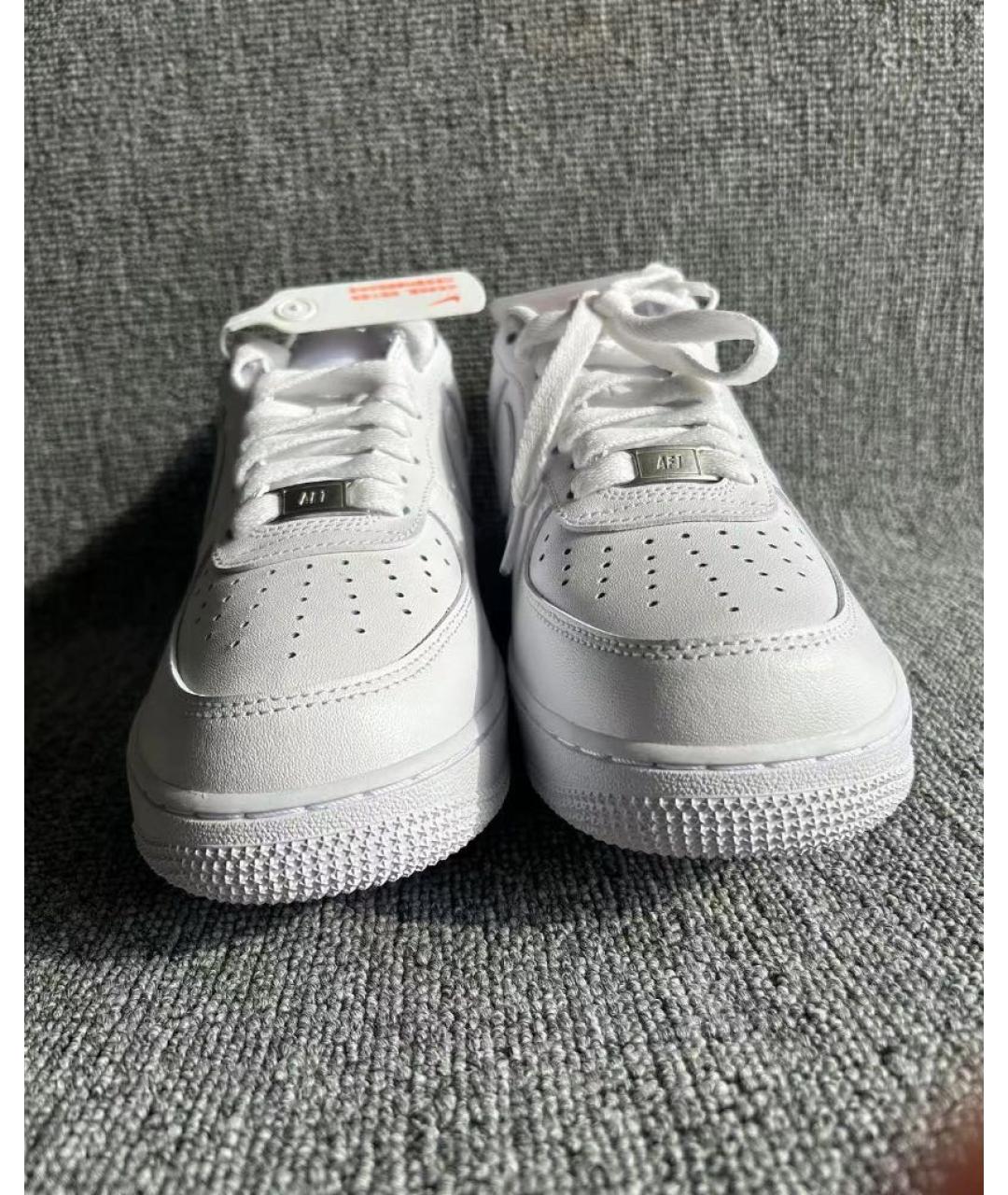 NIKE Белые кожаные кеды, фото 7