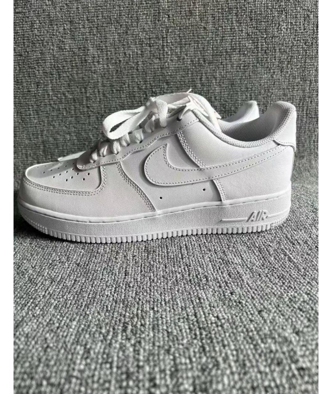 NIKE Белые кожаные кеды, фото 6